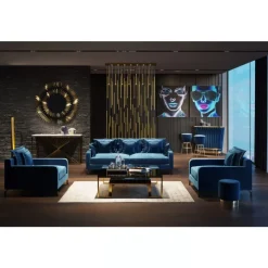 Hangeleuchte Living Vegas Deluxe Brass Led