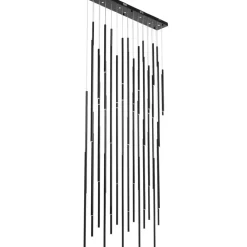 Hangeleuchte Living Vegas Deluxe Schwarz Matt Led