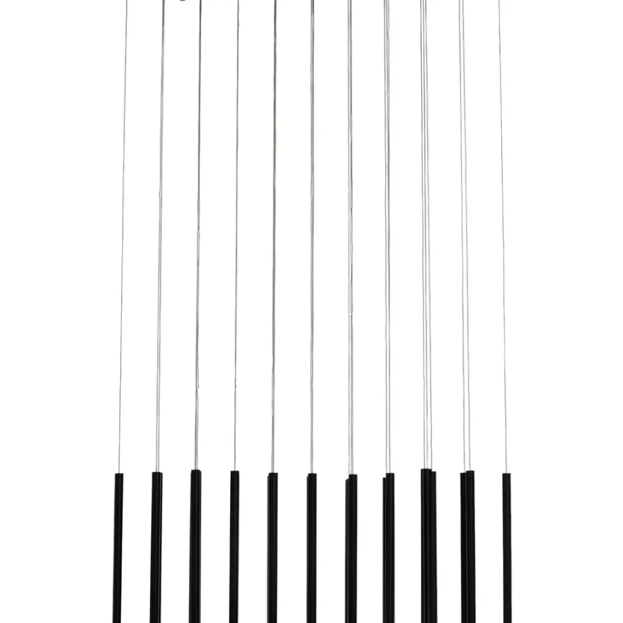 Hangeleuchte Living Vegas Schwarz Matt Led 120Cm