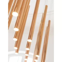 Hangeleuchte Living Vegas Brass Led