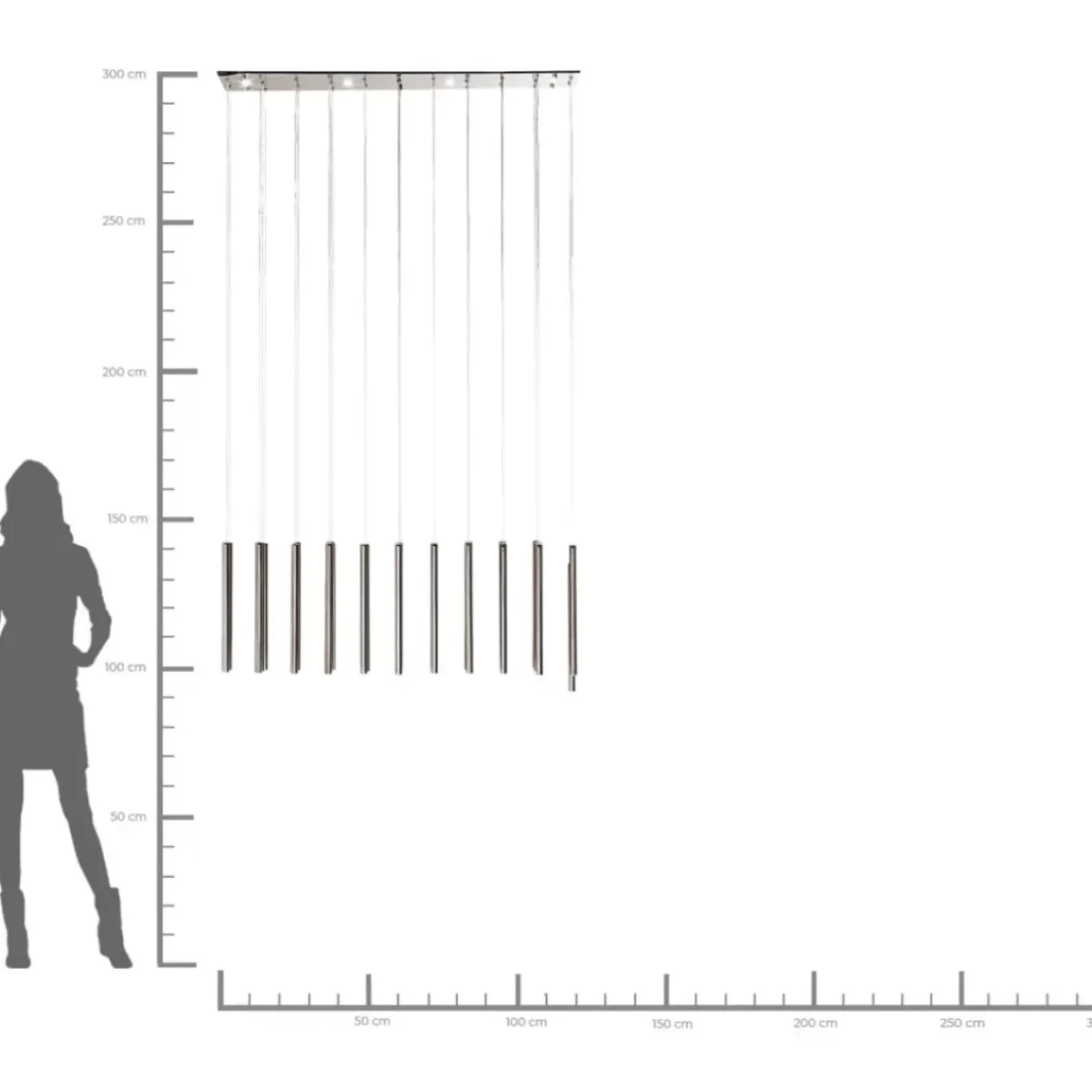 Hangeleuchte Living Vegas Chrome Led