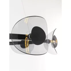 Hangeleuchte Mariposa Schwarz Smoke O81Cm