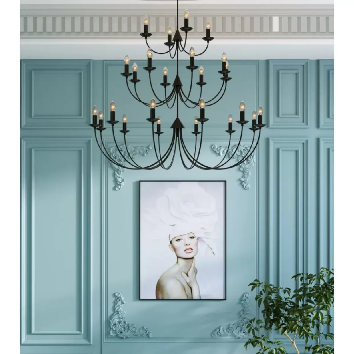 Hangeleuchte Morticia 3