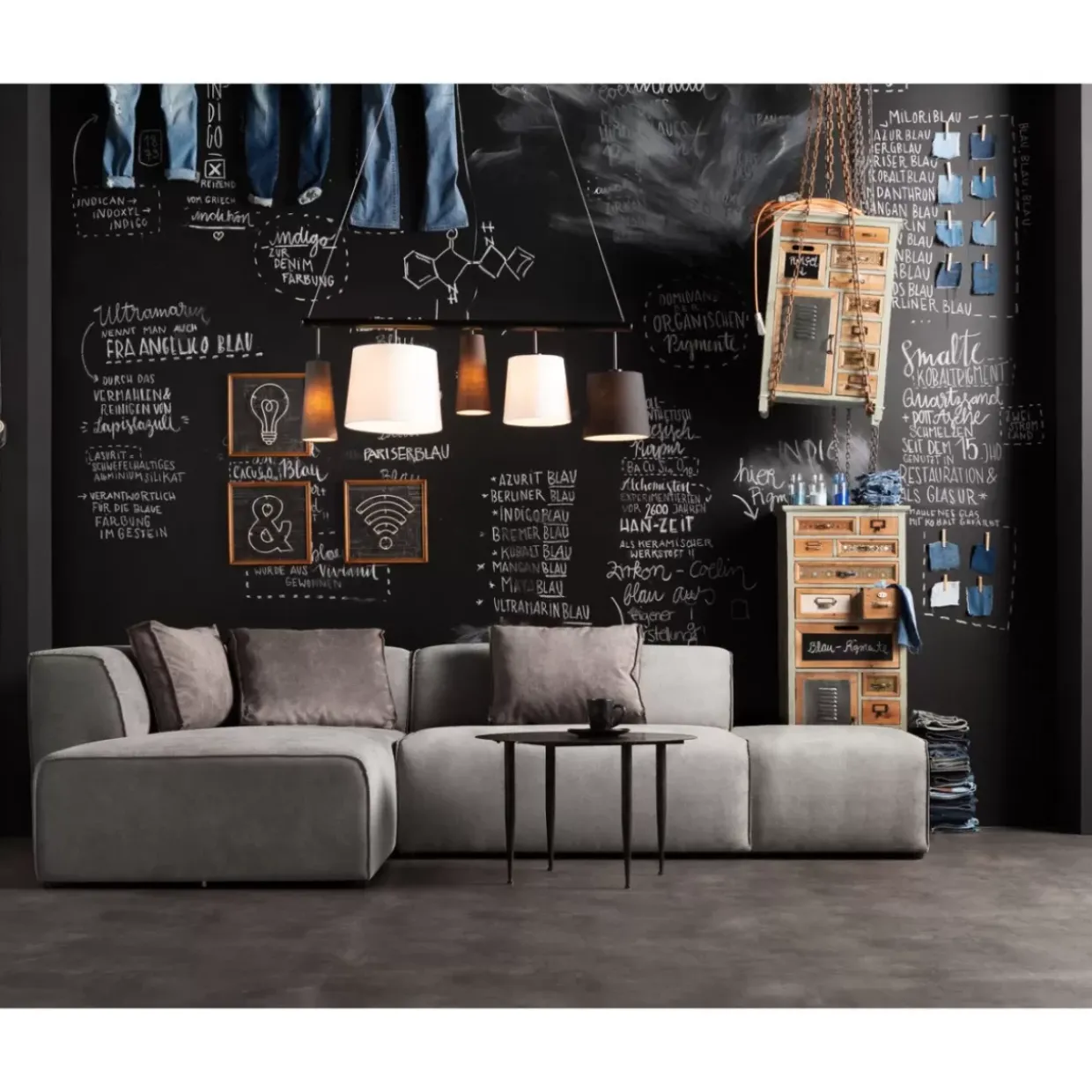 Hangeleuchte Parecchi Black 100