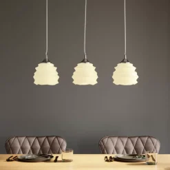 Hangeleuchte Ruffle Dining Weis