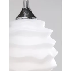 Hangeleuchte Ruffle Weis O 37Cm