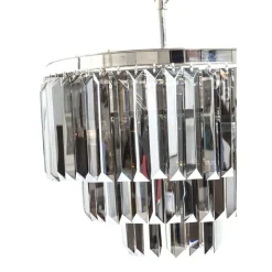 Hangeleuchte Smoky Lounge Round