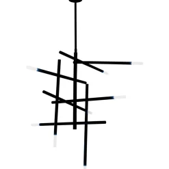 Hangeleuchte Sticks Schwarz