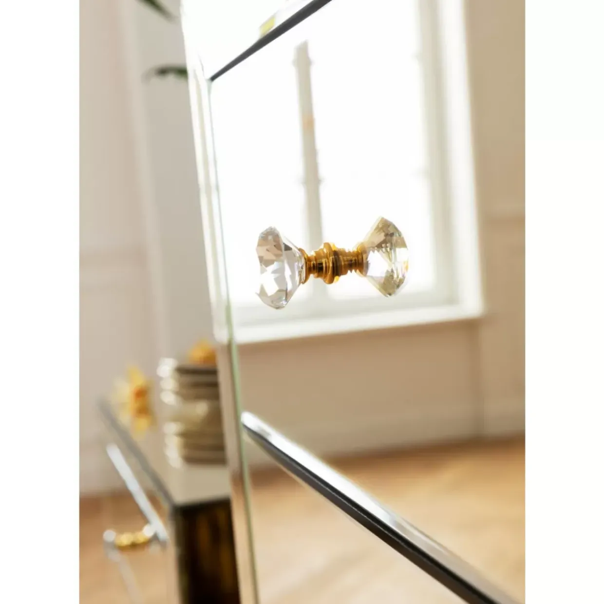 Hochkommode Luxury Champagne 5 Schube