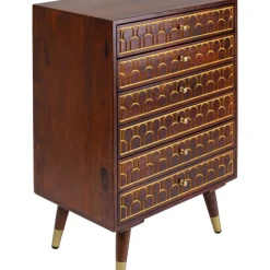 Hochkommode Muskat 6 Schube