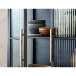 Hochschrank La Gomera 2 Turen 3 Schube