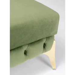 Hocker Bellissima Velvet Grun 80