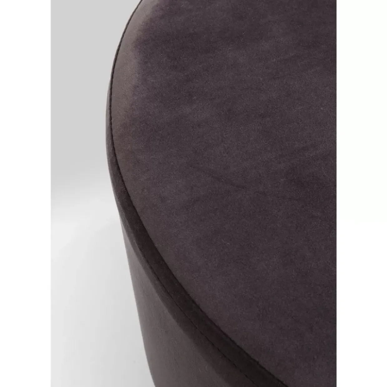 Hocker Cherry Dunkelgrau Silver O55Cm