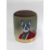 Hocker Cherry Mr. Dog Brass O32Cm
