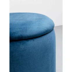 Hocker Cherry Storage Blau Brass (2/Set)