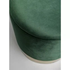 Hocker Cherry Storage Dunkelgrun Brass (2/Set)