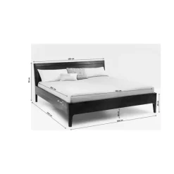 Holzbett Brooklyn Walnut 160X200Cm