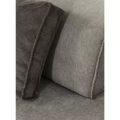 Infinity Ottomane Semi Elements Grau Rechts