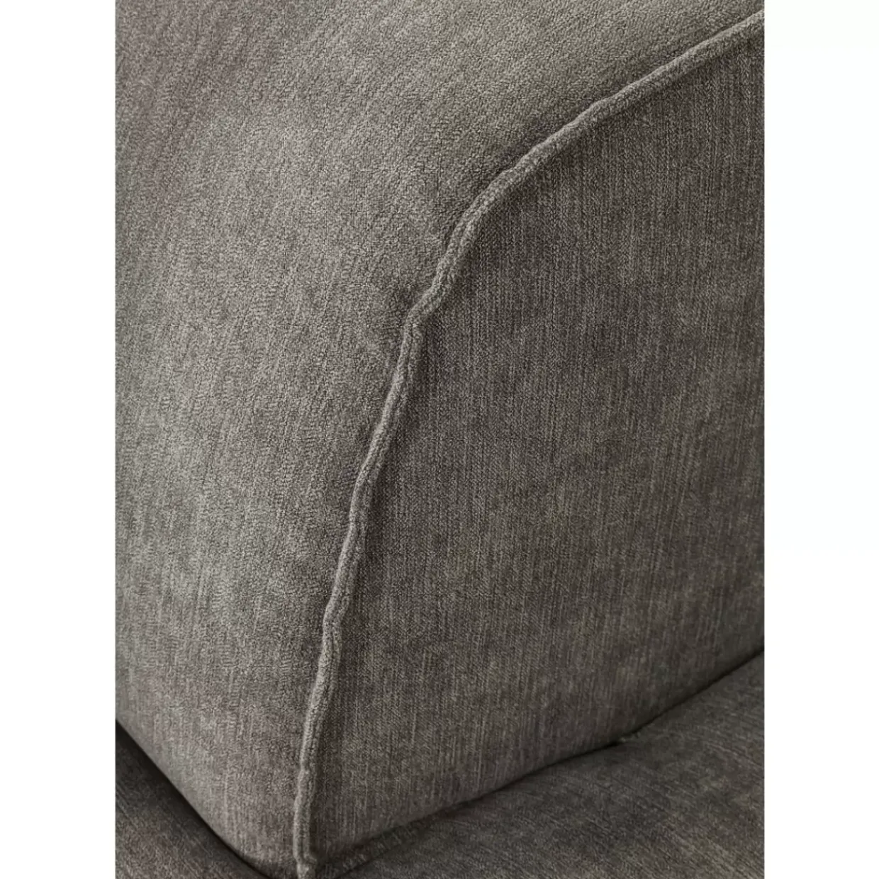 Infinity Ottomane Semi Elements Grau Rechts