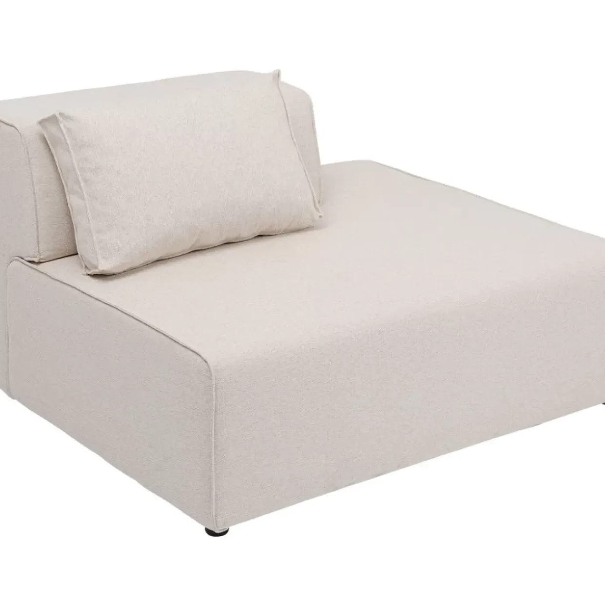 Infinity Ottomane Semi Elements Creme Rechts 120Cm