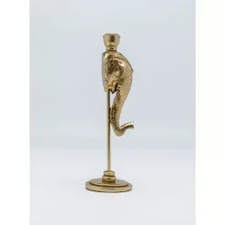 Kerzenständer Elephant Head Gold 36Cm