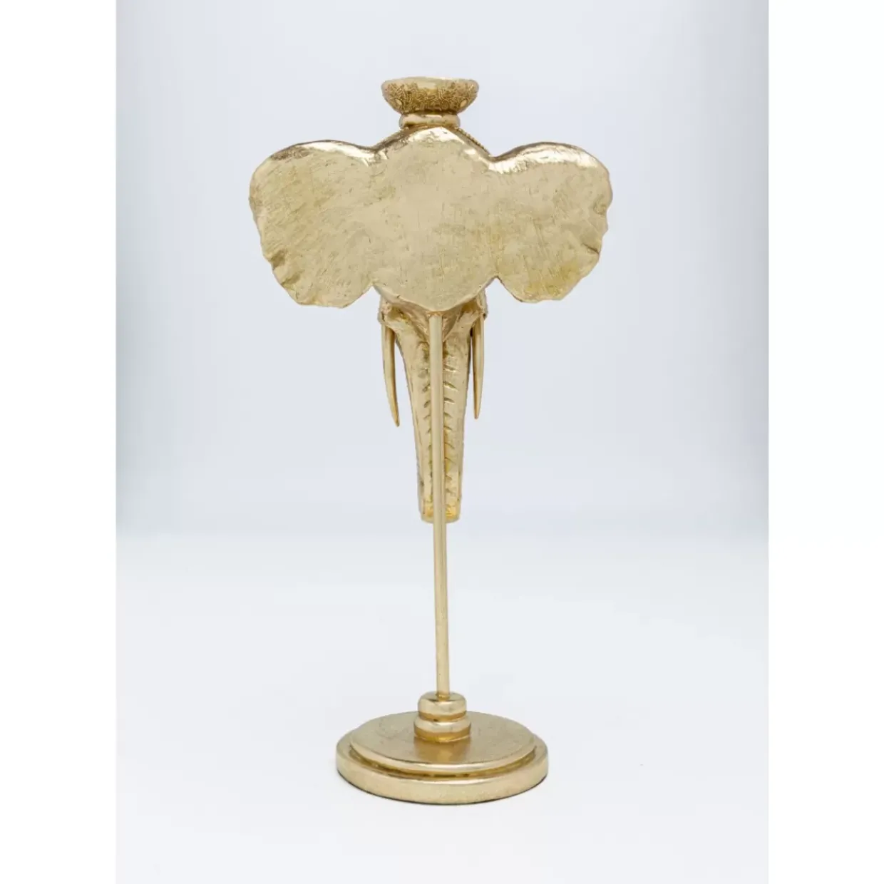 Kerzenständer Elephant Head Gold 49Cm