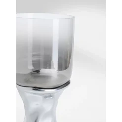 Kerzenständer Jade Silber 33Cm