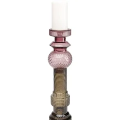 Kerzenständer Marvelous Duo Lila Grau 49