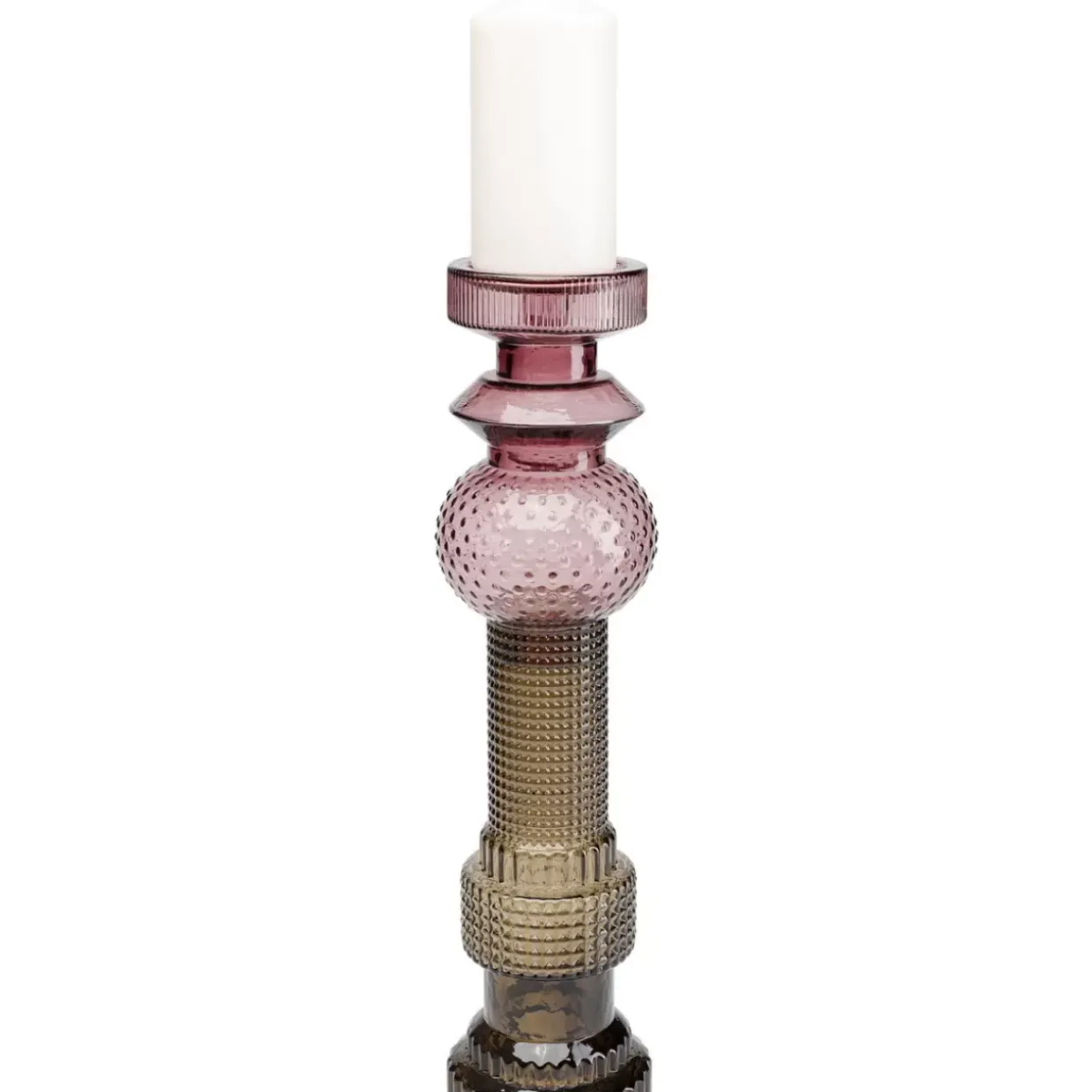 Kerzenständer Marvelous Duo Lila Grau 49