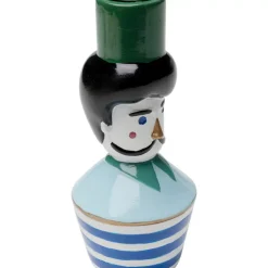 Kerzenständer Monsieur Mustache 16Cm