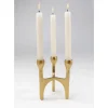 Kerzenständer Stacky Gold 15Cm