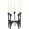 Kerzenständer Stacky Schwarz 31Cm