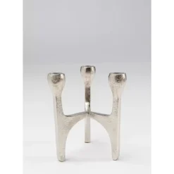 Kerzenständer Stacky Silber 15Cm