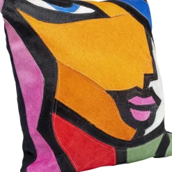 Kissen Abstract Lady Face 40X40Cm