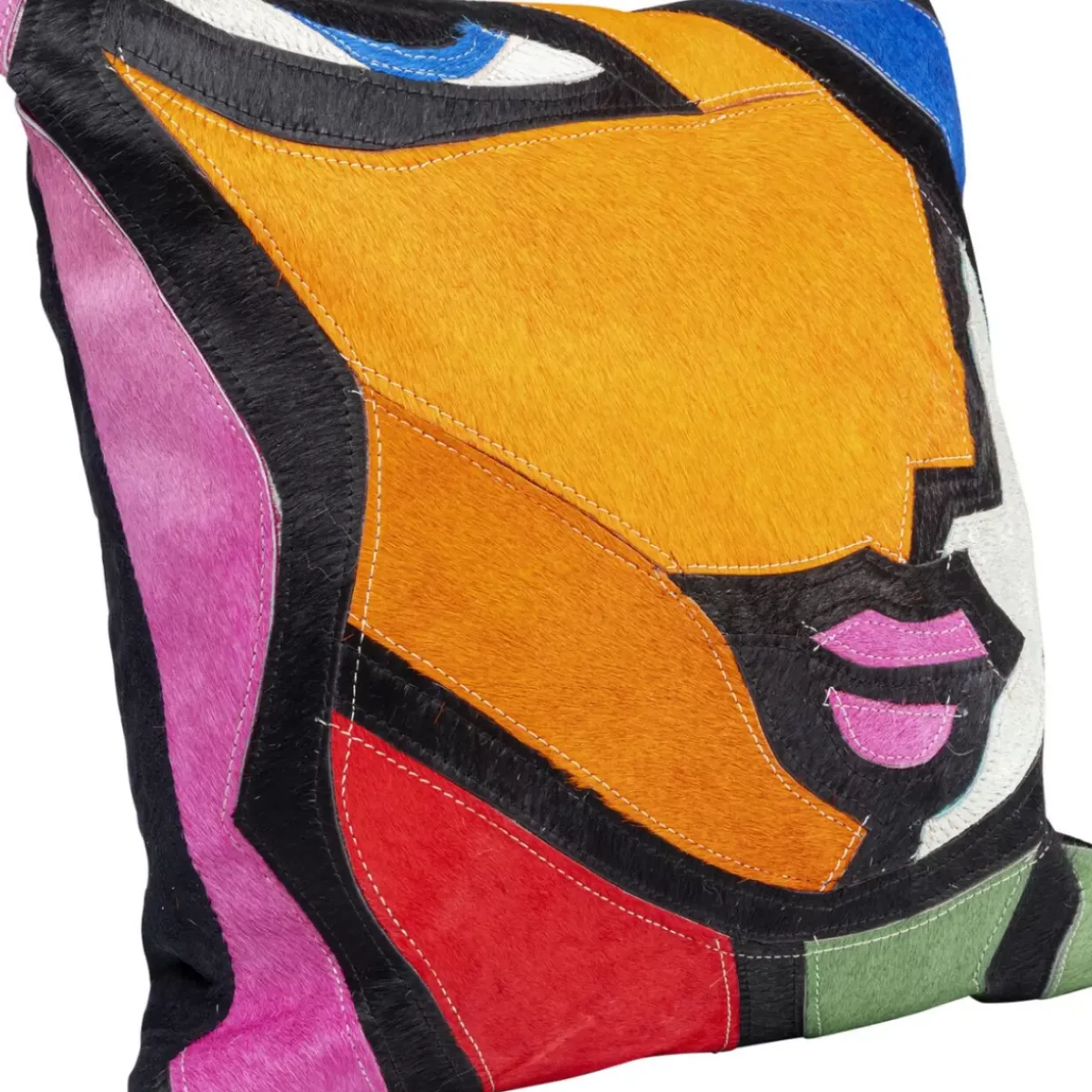 Kissen Abstract Lady Face 40X40Cm
