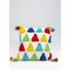 Kissen Colourful Triangles 45X45Cm