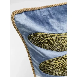 Kissen Glitter Dragonfly Weis 50X30Cm