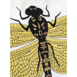 Kissen Glitter Dragonfly Weis 40X40Cm