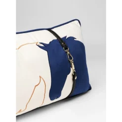 Kissen Horsefaces 28X50Cm