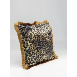 Kissen Leo Fringe 45X45Cm