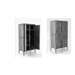 Kleiderschrank Brooklyn Walnut