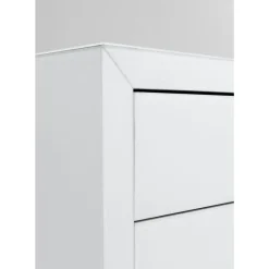 Kommode Luxury Push 3 Schube Weiss