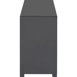 Kommode Luxury Push 3 Schube Grau