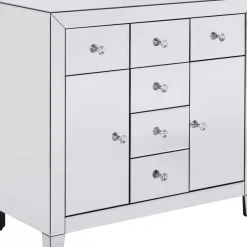 Kommode Luxury 2-Turig 6 Schube