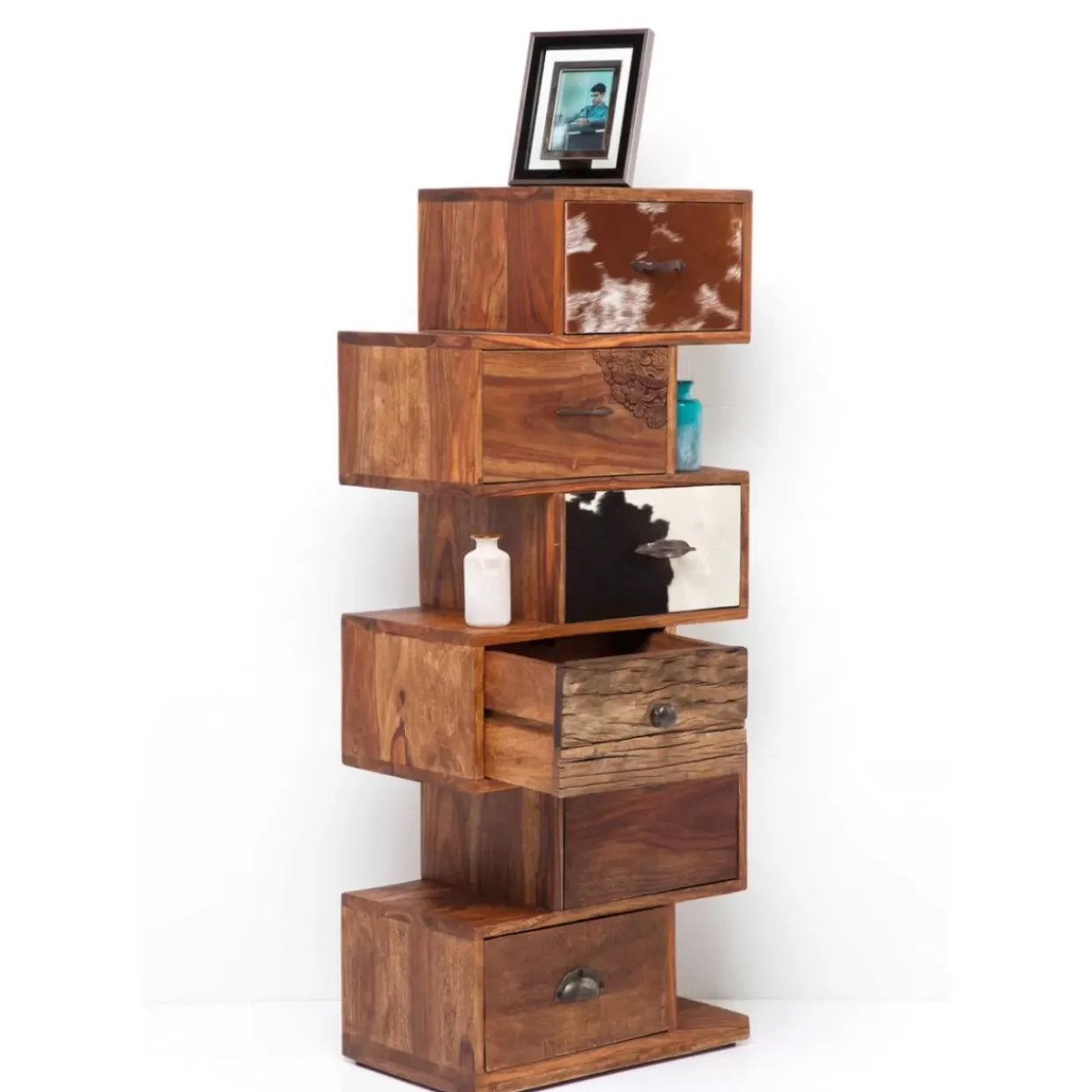 Kommode Rodeo Zick Zack 6 Schube