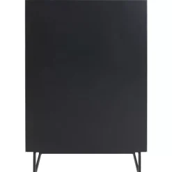 Kommode Soran 5 Schube Schwarz 65X114Cm