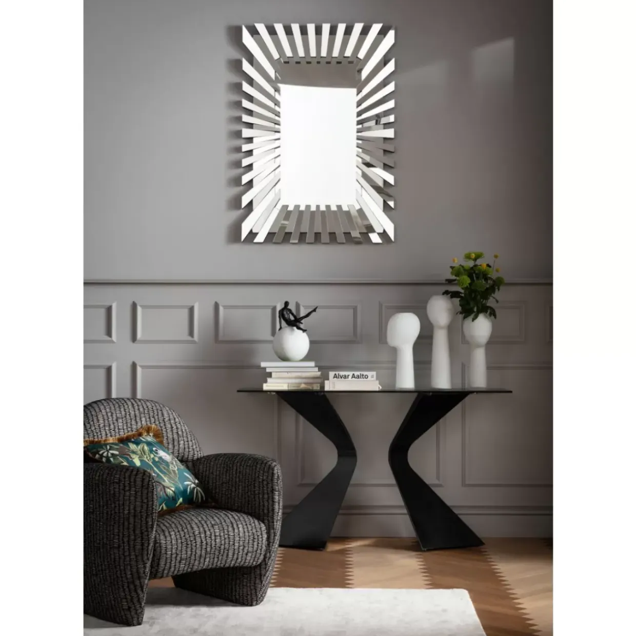 Konsole Gloria Schwarz 140X81Cm