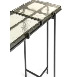 Konsole Ice Schwarz 98X80Cm