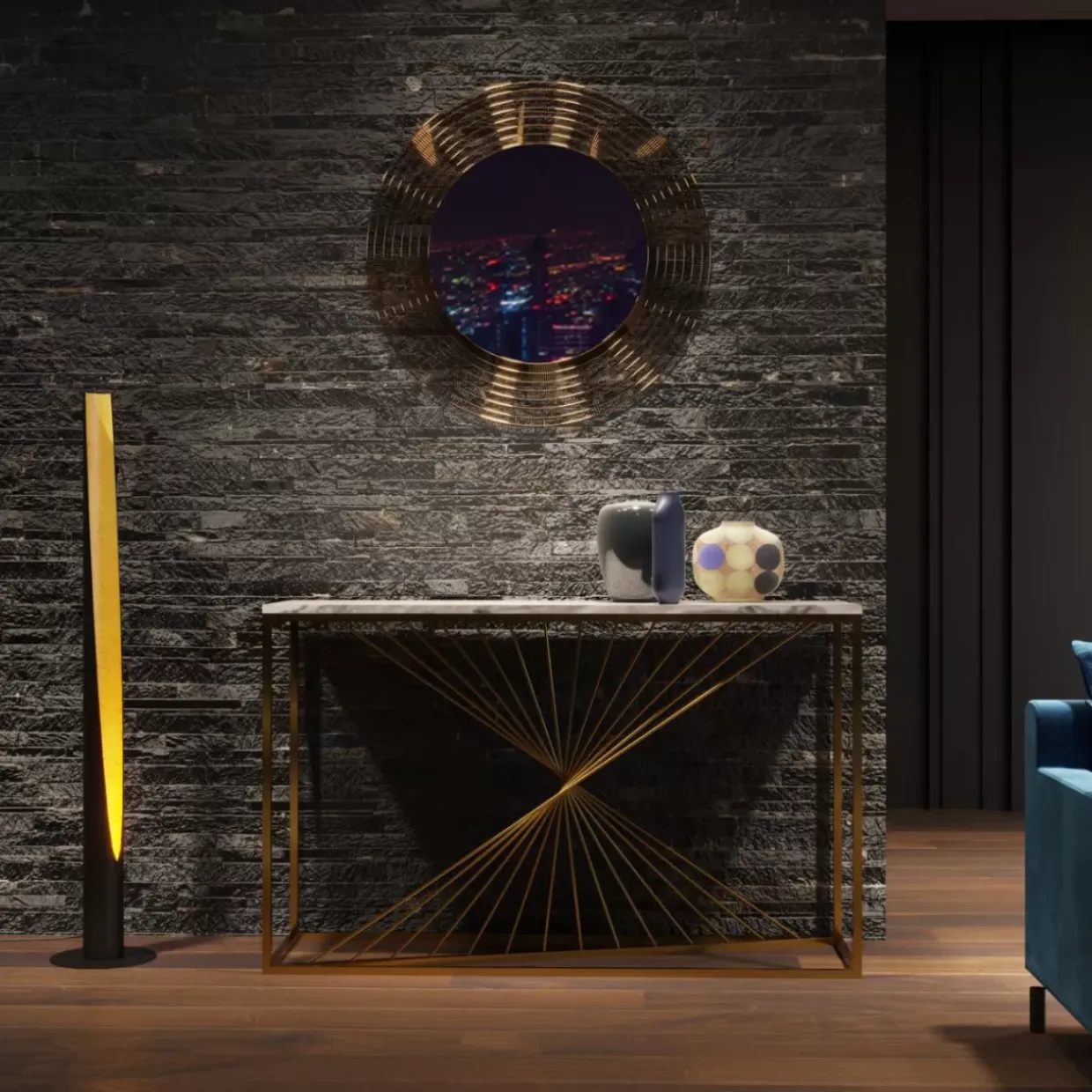 Konsole Laser Gold 120X40