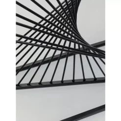 Konsole Laser Schwarz Klarglas 120X40Cm